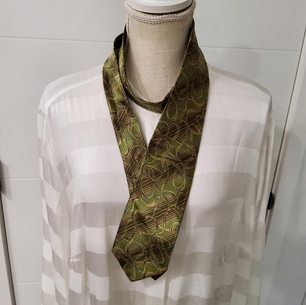 Missoni Cravatte Abstract Print Silk Dress Tie